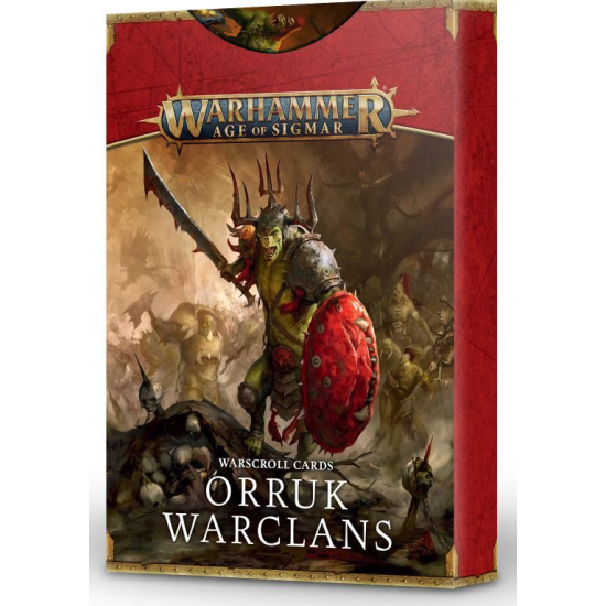 WARSCROLL CARDS: ORRUK WARCLANS